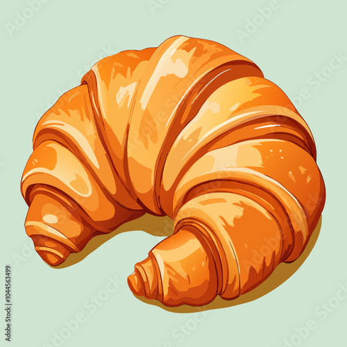 croissant vector illustration