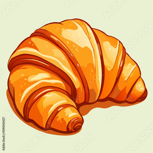 croissant vector illustration