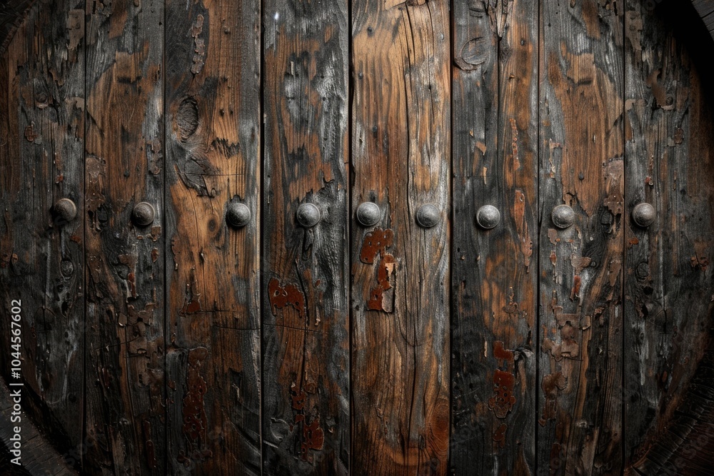 Naklejka premium Exploring the History of Barrel Wood 