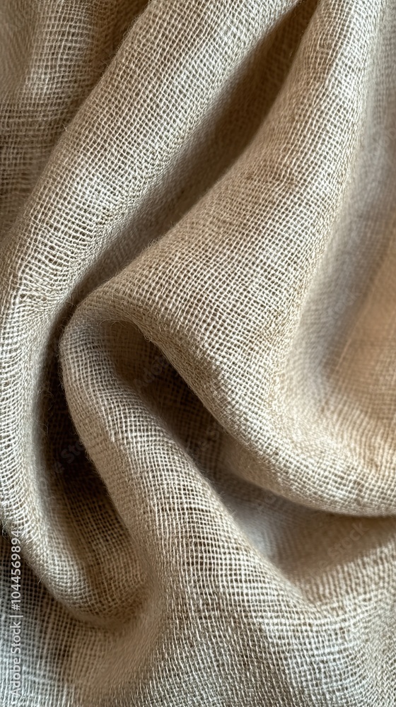 Close Up of Natural Burlap Fabric Texture Close Up of Natural Burlap Fabric Texture