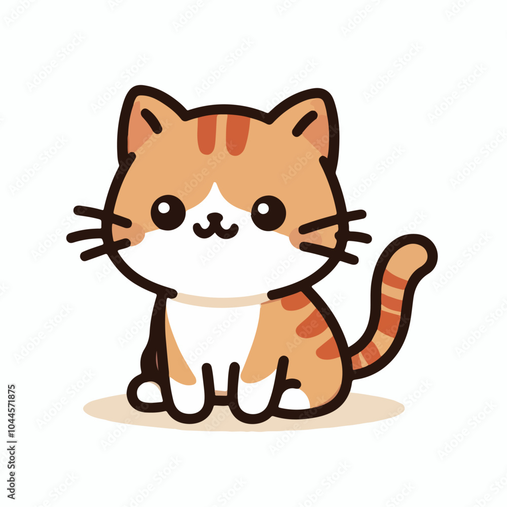 Fototapeta premium Cute Cat Vectors & Illustrations