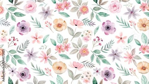 Set watercolor design elements of roses collection garden navy blue flowers, leaves, gold branches, Botanic illustration isolated on white background. Watercolor design elements of roses collection