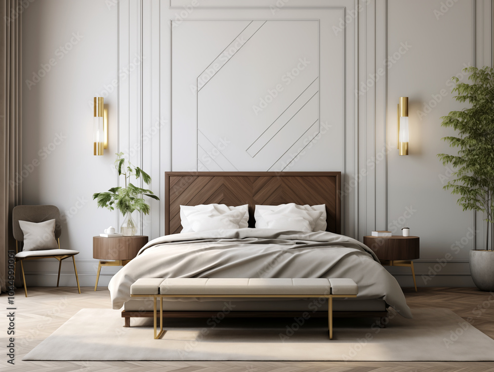 Living room interior in modern minimalist style with wooden panneling. Neutral and light colors interior with wood wall panels. Wood panneling walls.
Living room interior in modern minimalist style with wooden panneling. Neutral and light colors interior with wood wall panels. Wood panneling walls.