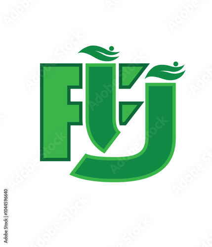 ifj letter combination vector logo photo