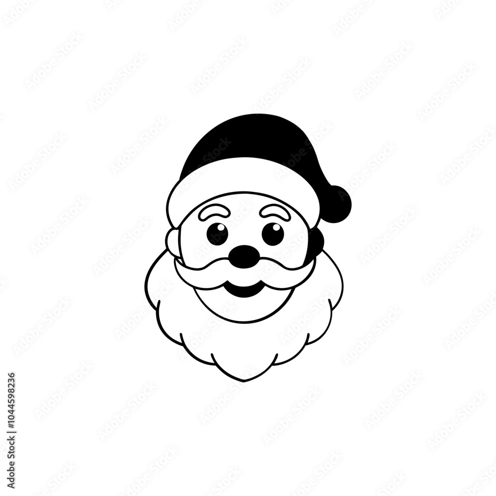 Santa Claus Christmas cartoon character standing giving a thumbs up and pointing. Santa Claus Christmas cartoon character standing giving a thumbs up and pointing.