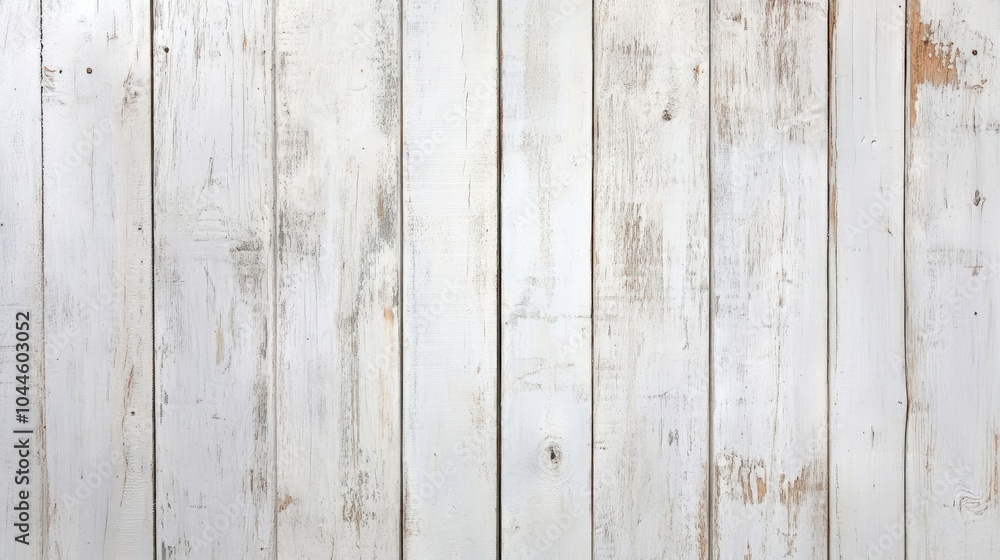 Weathered white wooden boards create a rustic textured backdrop ideal for vintage design themes Weathered white wooden boards create a rustic textured backdrop ideal for vintage design themes