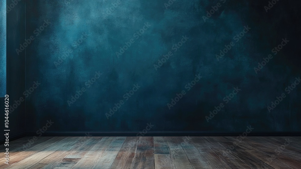 Dark blue wall backdrop and background Dark blue wall backdrop and background