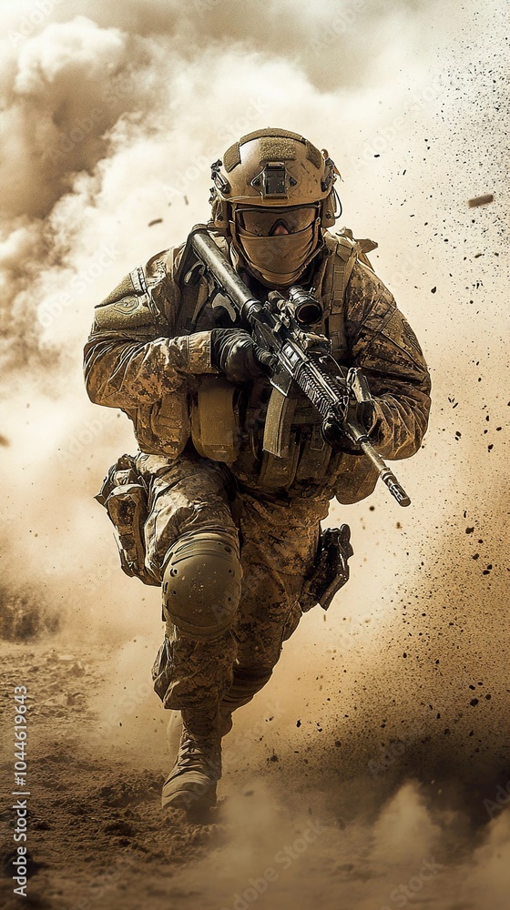 Soldier in Action: Military Combat Photography Soldier in Action: Military Combat Photography