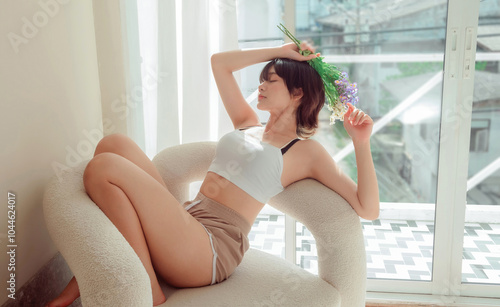 woman on bed Free Download woman on bed - GFXLoad