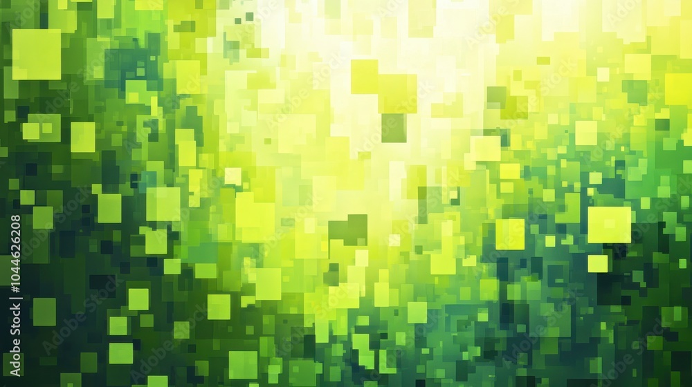 pixelated graphic background with various shades of green and yellow, creating a retro video game look, perfect for gaming or tech-themed projects pixelated graphic background with various shades of green and yellow, creating a retro video game look, perfect for gaming or tech-themed projects