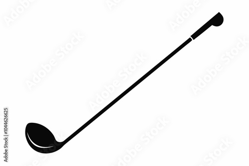 golf club icon, golf stick silhouette vector, Sport symbol, Golfing logo.
