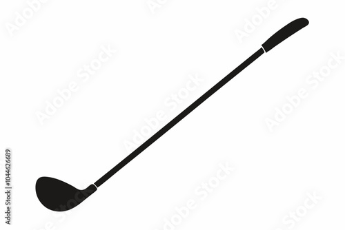 golf club icon, golf stick silhouette vector, Sport symbol, Golfing logo.
