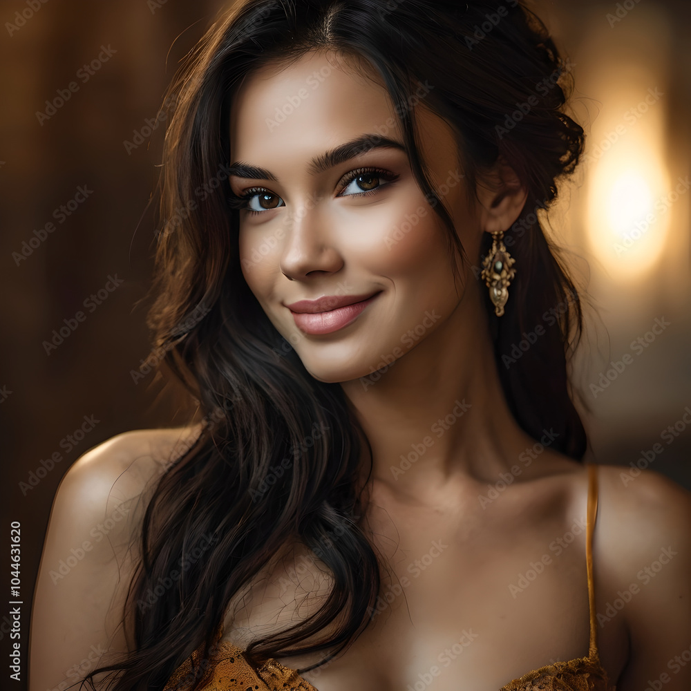 Naklejka premium portrait of a woman