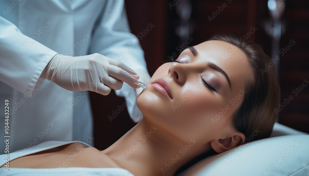 woman applying make up woman applying make up