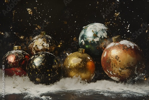 Ethereal Quantum Entangled Christmas Puddings Forge a Transcendent Sensory Experience photo