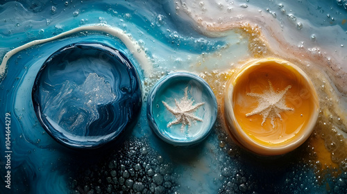 ice and lemon