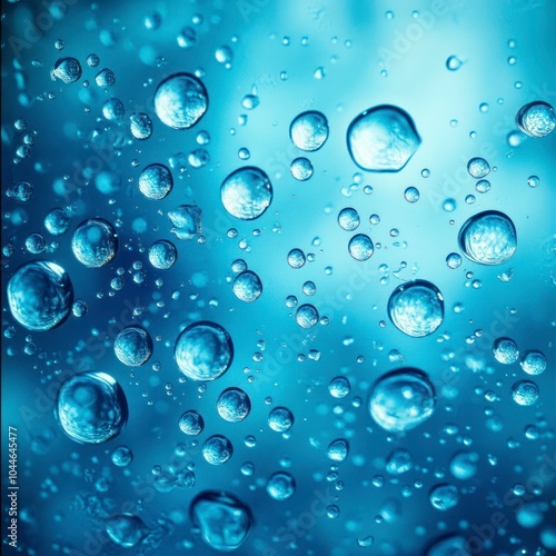 Wallpaper Mural Abstract water droplets background on glass Torontodigital.ca