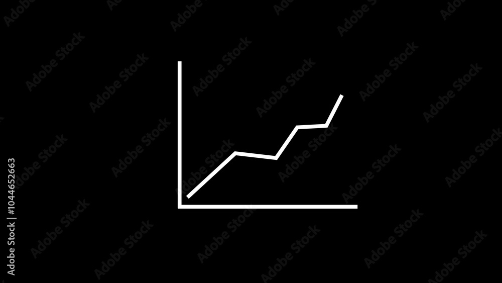 Growing business, blue arrow on white, Profit arrow, Vector illustration. Business concept, growing chart. Black background. Growing business, blue arrow on white, Profit arrow, Vector illustration. Business concept, growing chart. Black background.