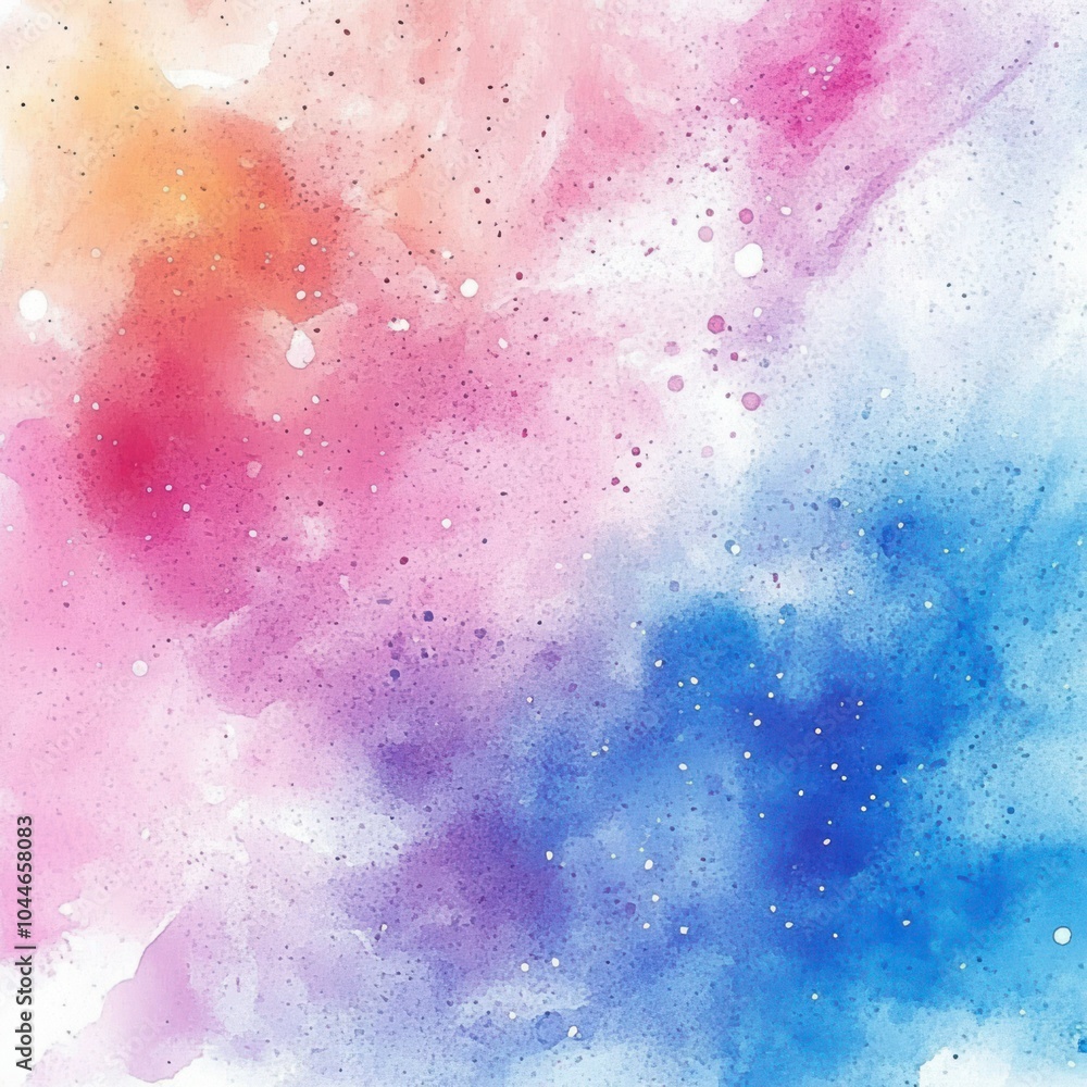 Obraz premium Watercolor splash background with artistic texture