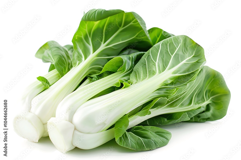 Bok choy vegetable isolated on white background Bok choy vegetable isolated on white background