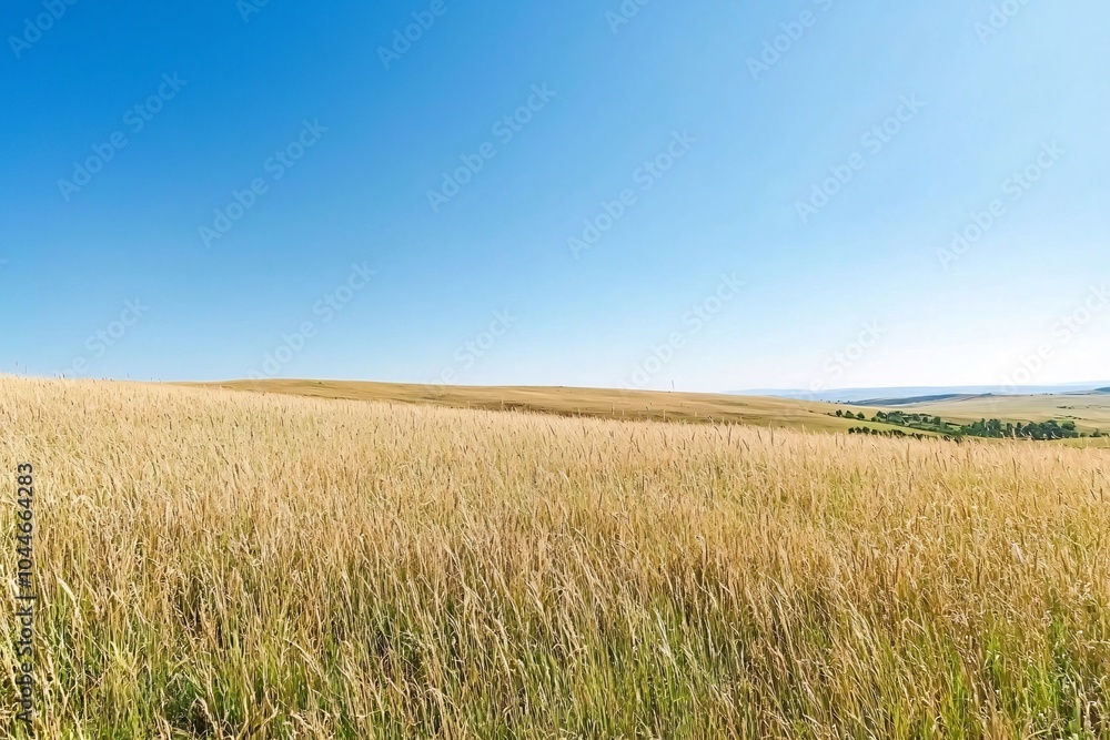 Vast, sunlit meadows unfold beneath an azure sky, celebrating the splendor of nature's openness. Vast, sunlit meadows unfold beneath an azure sky, celebrating the splendor of nature's openness.