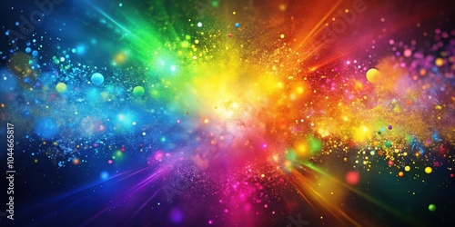 Colorful particles burst and flash light abstract background, colorful, particles, burst, flash, light, abstract, background