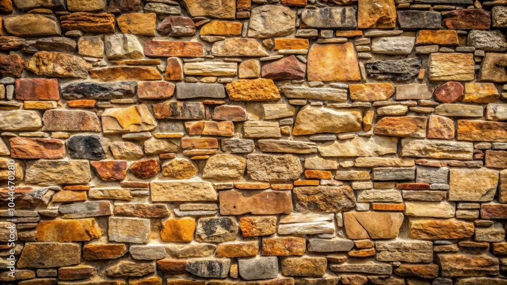 Obraz premium Stone wall texture background perfect for adding a rustic touch to your designs, stone, wall, texture, background
