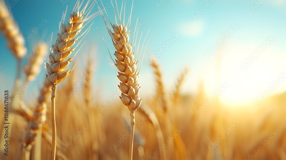 Vast Expanse of Wheat Fields Glowing Under Warm Evening Light Swaying Gently in the Breeze Serene and Tranquil Pastoral Landscape with Glowing Golden Hues Vast Expanse of Wheat Fields Glowing Under Warm Evening Light Swaying Gently in the Breeze Serene and Tranquil Pastoral Landscape with Glowing Golden Hues