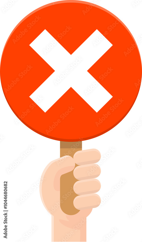 Obraz premium 오엑스 팻말