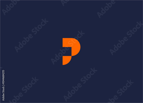 Letter p logo icon design vector design template inspiration