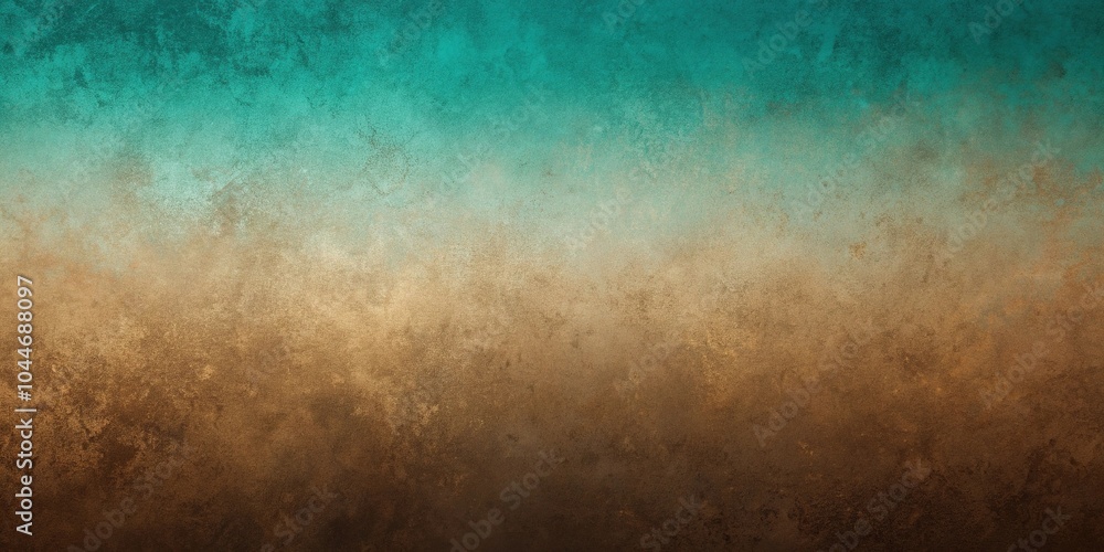 Teal and brown gradient background with textured pattern Teal and brown gradient background with textured pattern