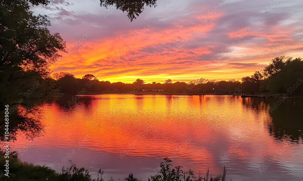 Obraz premium Spectacular Nature and Scenic Wonders: Golden Hour Sunsets, Lush Forests, Tranquil Beaches, and Vibrant Fields of Flowers in Stunning Views