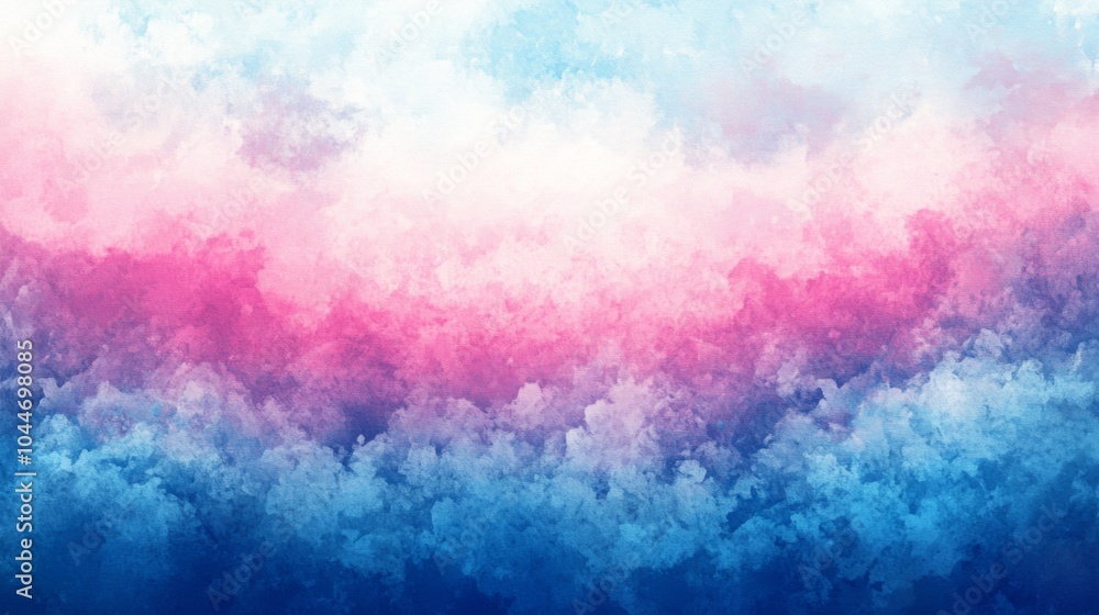Fototapeta premium Serene Watercolor Gradient Background