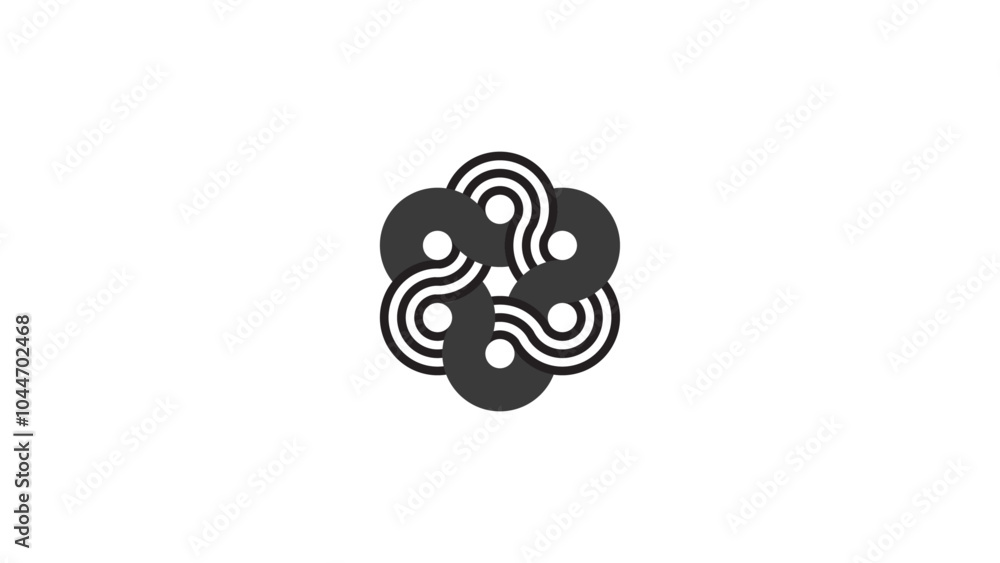 Circle Logo Pattern Circle Logo Pattern