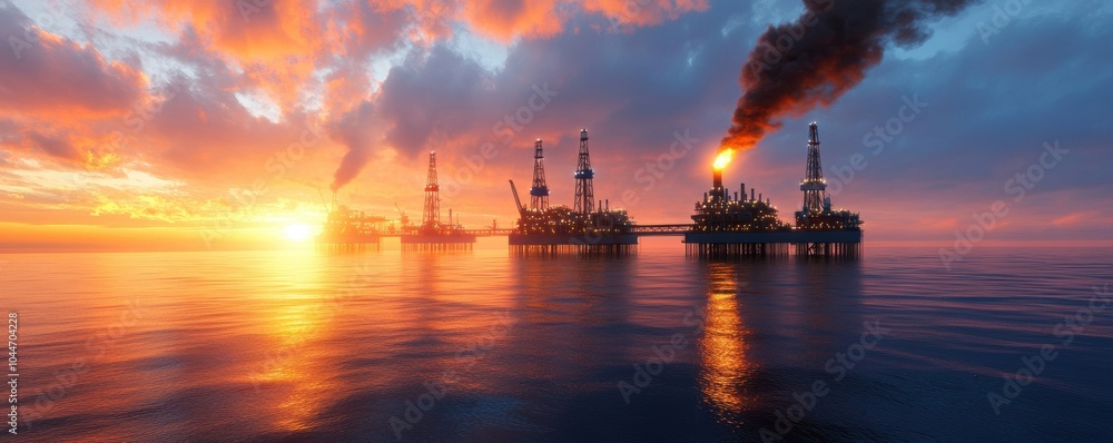 Seamless System: Oil Rigs Delivering Crude Oil Directly to Nearby Refineries for Efficient Production Seamless System: Oil Rigs Delivering Crude Oil Directly to Nearby Refineries for Efficient Production