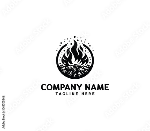 Vector fire ember logo. Blazing fire symbol logo design. Bonfire logo template. Hot fire sign Free Download Vector fire ember logo. Blazing fire symbol logo design. Bonfire logo template. Hot fire sign - GFXLoad