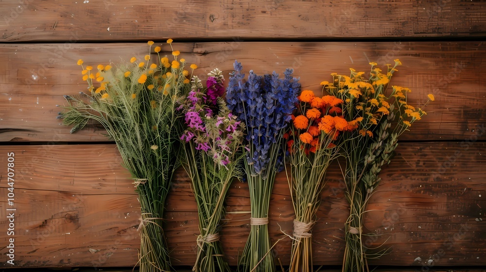 bouquets of flowers