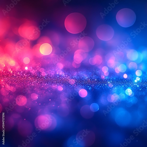 Blue and Pink Gradient Abstract Blur for Minimalist Background Design