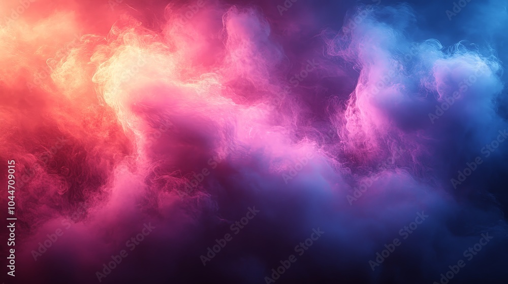 Abstract pink and blue blurred gradient background for creative designs Abstract pink and blue blurred gradient background for creative designs