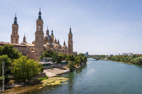 Cathedral-Basilica of Our Lady of the Pillar in, Basilica, Zaragoza, Spain