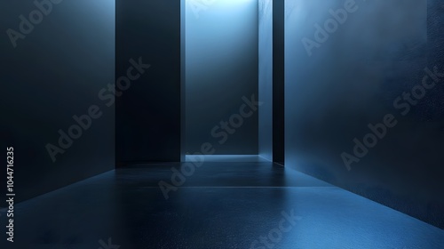 abstract blue and black are light pattern with the gradient is the with floor wall metal texture soft tech diagonal background black dark clean modern.