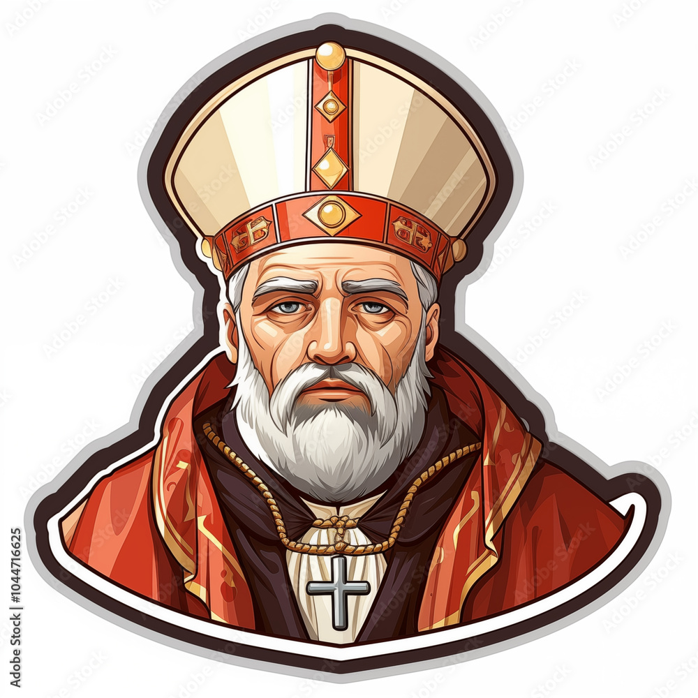 Festive Spirit: A Priest in Christmas Attire 2 of 103 Festive Spirit: A Priest in Christmas Attire 2 of 103