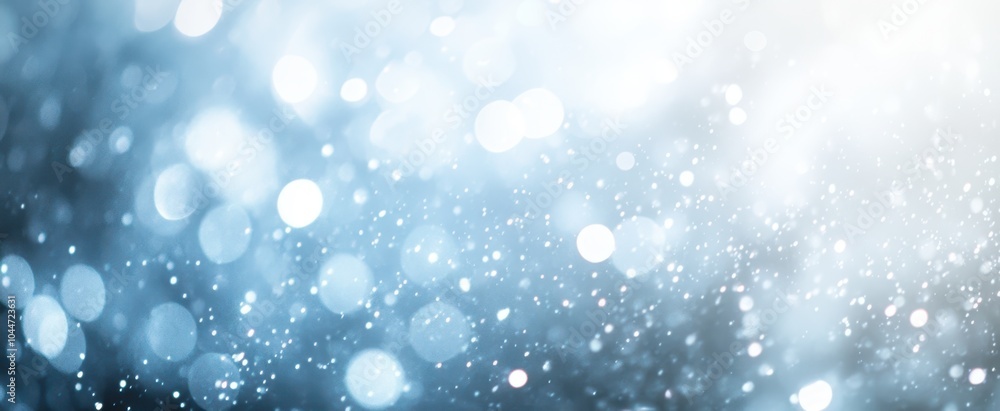 The Blue Sparkling Background The Blue Sparkling Background