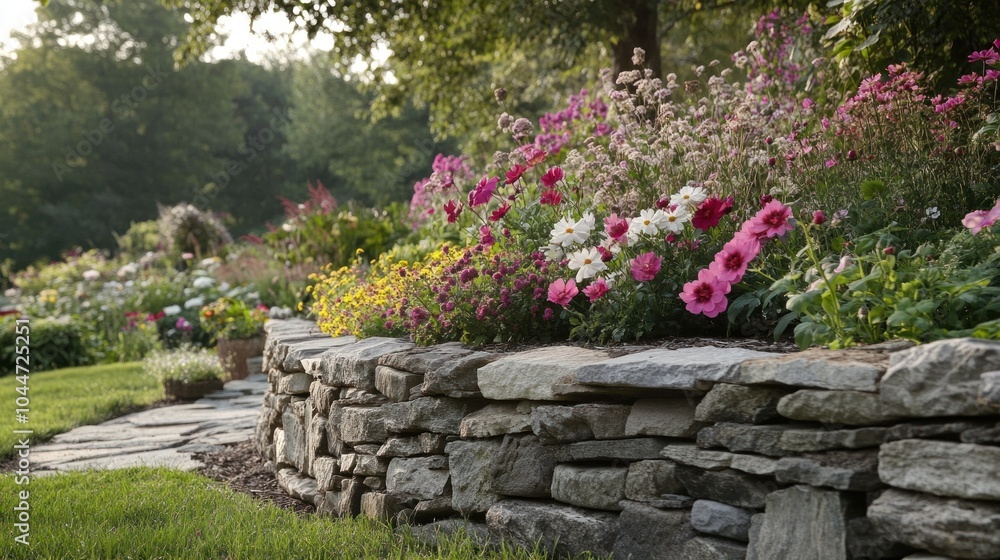 Stone Wall Garden Stone Wall Garden