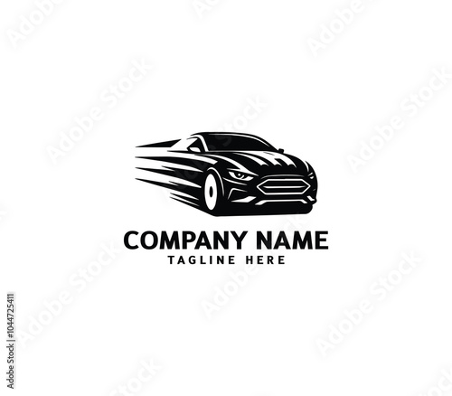 Vector car speed logo design. Speed racing car logo. Automotive logo. Fast car logo. Sports car logo