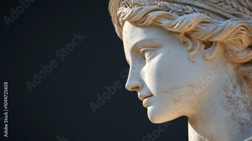 Renaissance Statue, Demeter from Greek Mythology, also known as Ceres in Roman Mythology. She is the goddess of agriculture, harvest, and fertility.