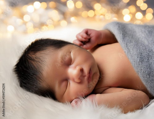 Niedliches Baby schläft