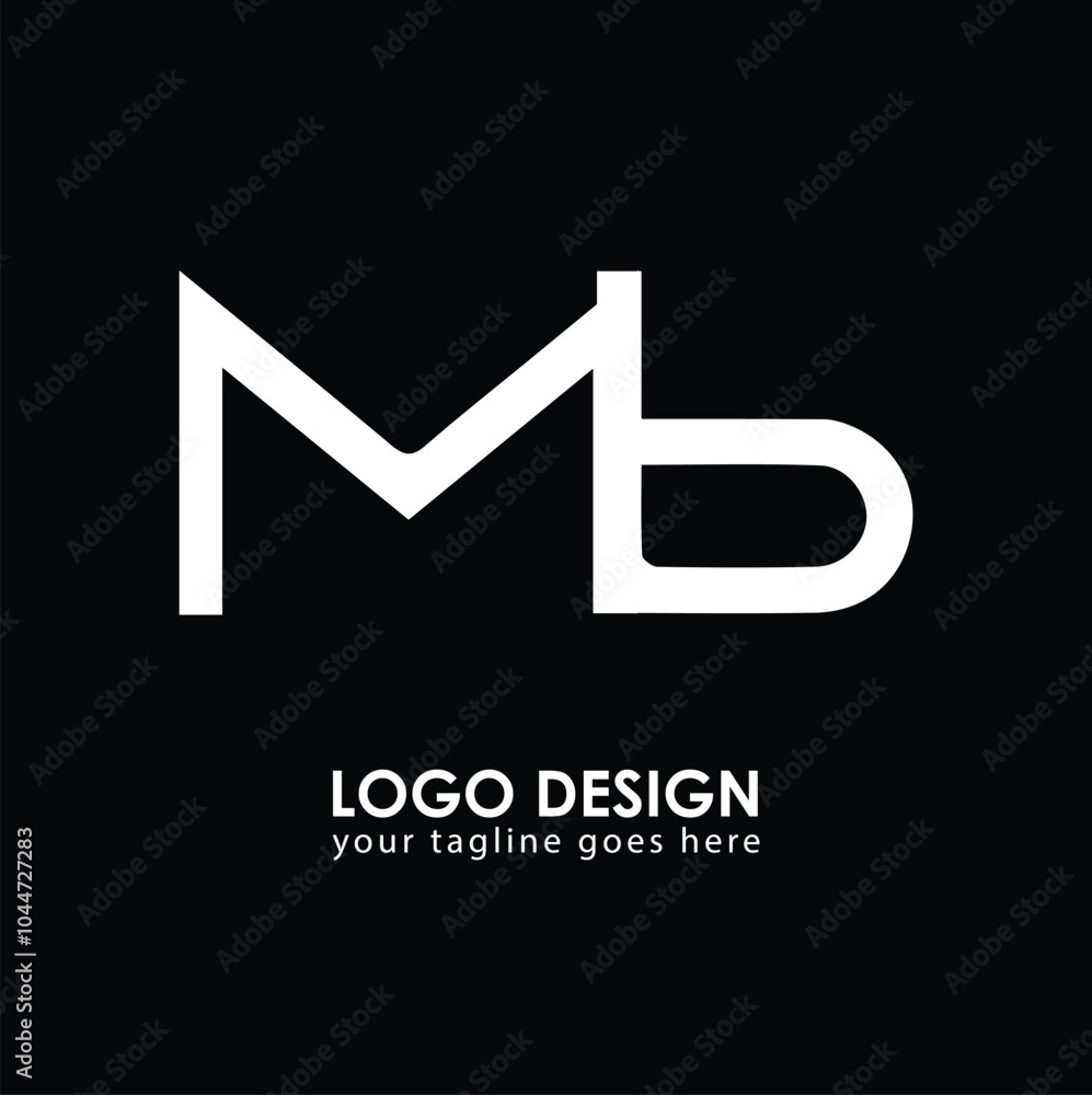 MB MB Logo Design, Creative Minimal Letter MB MB Monogram MB MB Logo Design, Creative Minimal Letter MB MB Monogram