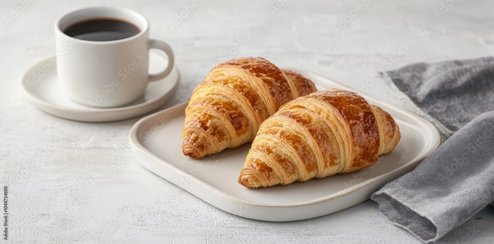 Artisan Round Croissants: Crisp, Crumbly Texture with a Rustic Appearance, Perfect for Any Gourmet Delight. Artisan Round Croissants: Crisp, Crumbly Texture with a Rustic Appearance, Perfect for Any Gourmet Delight.