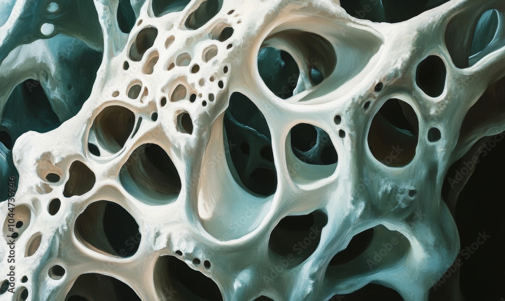 Abstract cave with many holes. Abstract cave with many holes.